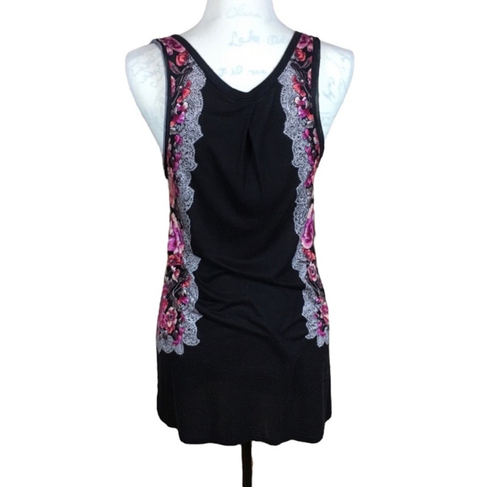 Free People Bohemian Sleeveless Top Black Size S/P